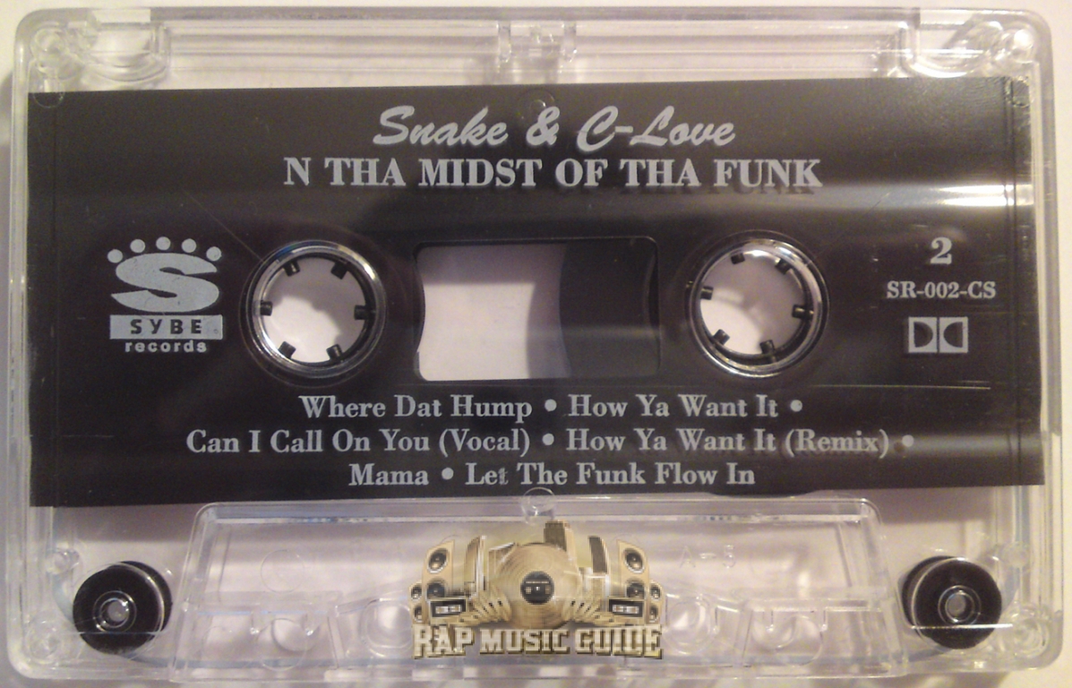 Snake & C-Love - N Tha Midst Of Tha Funk: Cassette Tape | Rap